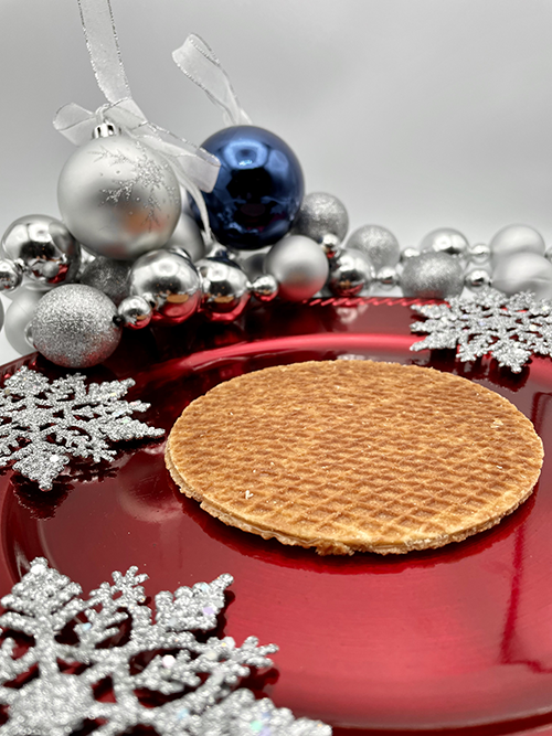 Dozen gluten-free Christmas/Holiday/New Year Stroopwafels