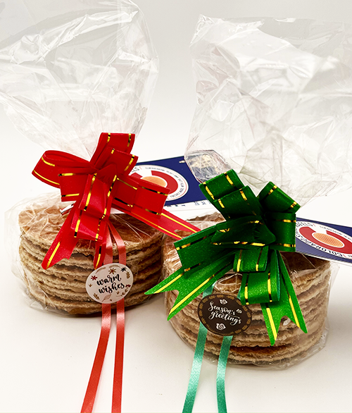 Dozen gluten-free Christmas/Holiday/New Year Stroopwafels