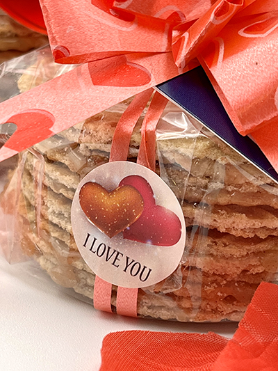 Dozen Gluten-free Valentine Stroopwafels