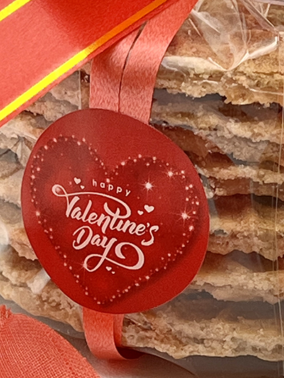 Dozen Gluten-free Valentine Stroopwafels