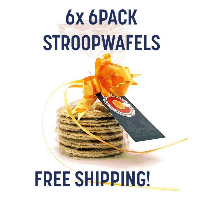 6x Sixpack Stroopwafels